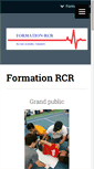 Mobile Screenshot of formation-rcr.com